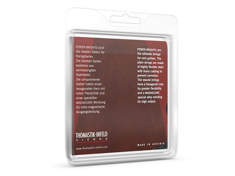 Thomastik THPB-111 Power Brights string set electric, magnecore, 011-014-018-028-037-046