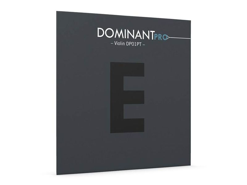 Thomastik THDP-01PT Dominant Pro violin string E-1 4/4 medium, stainless steel, platinum plated
