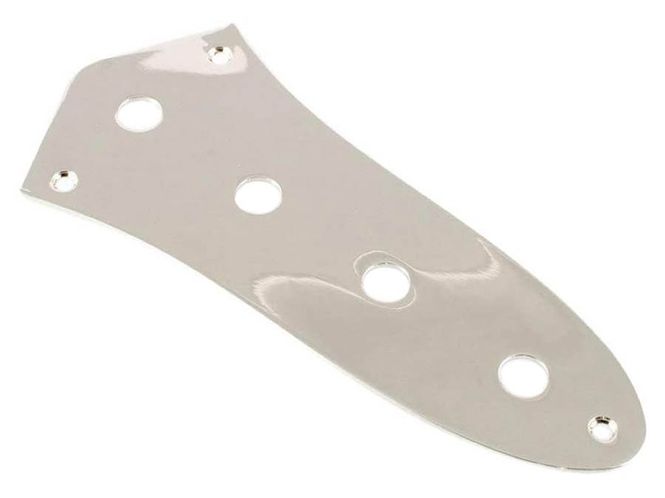 Hovedbilde Allparts Control Plate for Jazz Bass® Nickel