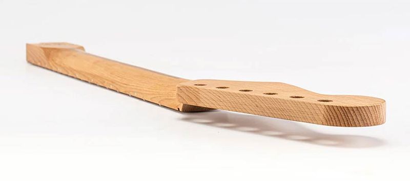 Allparts Select ltd VIN-MOD replacement neck for Stratocaster, quartersawn roasted maple, unfinished