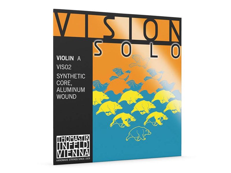 Thomastik VIS-02 Vision Solo violin string A-2 4/4, synthetic core, aluminum wound