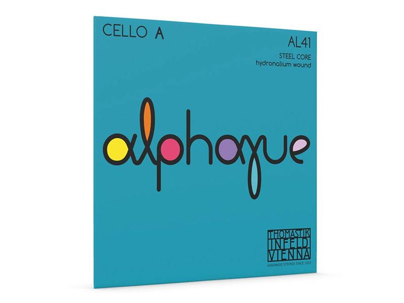 Thomastik THAL-41 Alphayue cello string A-1 4/4 medium, carbon steel, Hydronalium wound