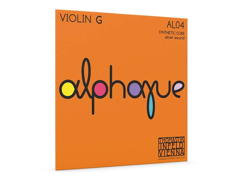 Thomastik THAL-04 Alphayue violin string G-4 4/4 medium, synthetic core, silver wound
