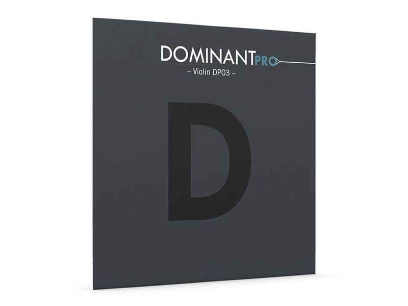 Thomastik THDP-03 Dominant Pro violin string D-3 4/4 medium, synthetic core, aluminum wound