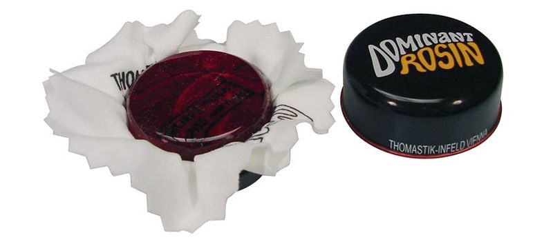 Thomastik TH-203 Dominant rosin for violin/viola, round, in metal case