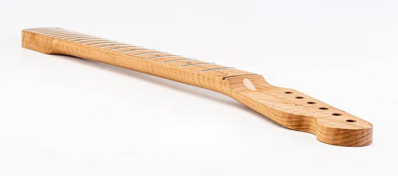 Allparts Select ltd VIN-MOD replacement neck for Telecaster, AAA+ roasted flamed maple, unfinished