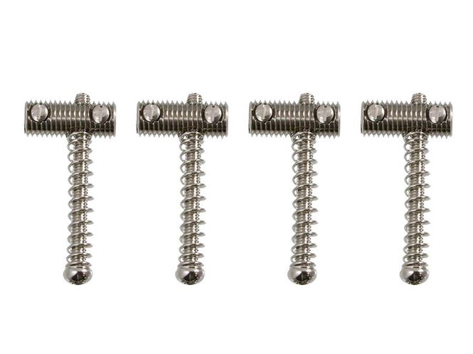 Hovedbilde Allparts vintage style steel bridge saddles for ...