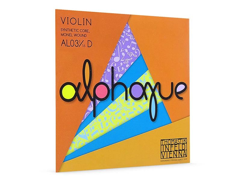 Thomastik THAL-03-16 Alphayue violin string D-3 1/16 medium, synthetic core, aluminum wound
