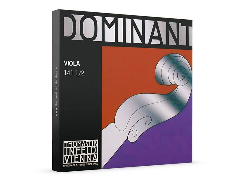Thomastik TH-141-12 Dominant viola string set 1/2 (string length 32-33cm), synthetic core
