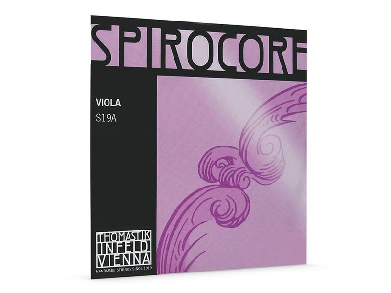 Thomastik TH-S-19A Spirocore viola string D-2 (string length 37cm) medium, spiral core, aluminum wound