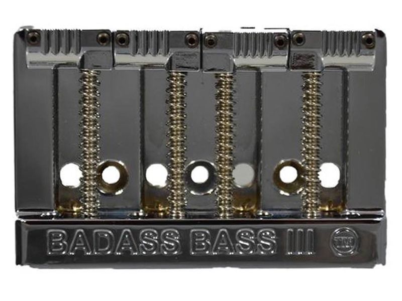 Allparts Bass Bridge Leo Quan® Badass® Bass III Chrome