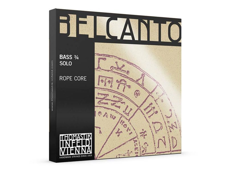 Thomastik THBC-600S Belcanto double bass string set solo 3/4 (string length 104cm)
