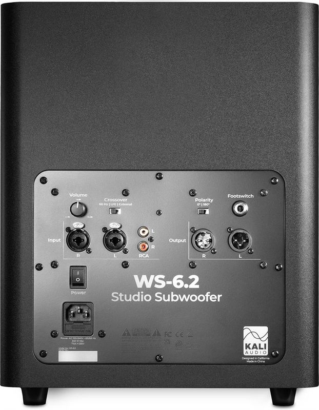 Kali Audio WS-6.2 - Dual 6 Inch Subwoofer - 1000 Watt