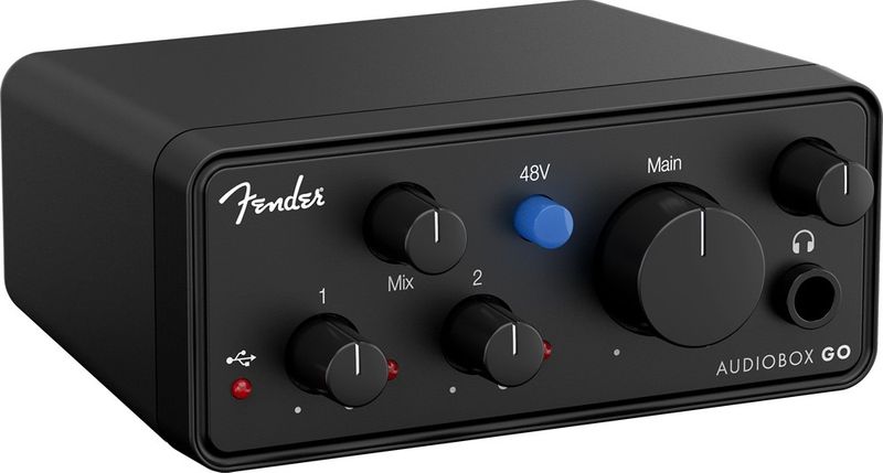 Fender Studio AudioBox GO - 2x2 audio interface, USB-C, 24-bit/96 kHz