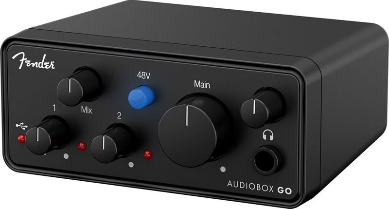 Fender Studio AudioBox GO - 2x2 audio interface, USB-C, 24-bit/96 kHz