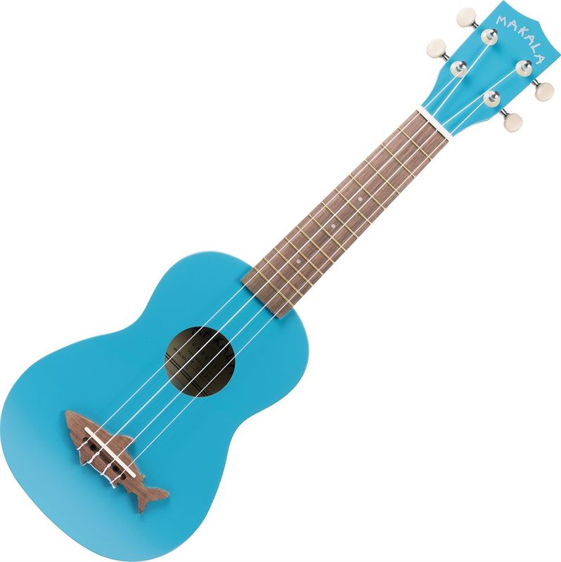 Kala Makala Shark, Soprano Ukulele, Mako Blue