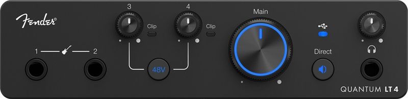 Fender Studio Quantum LT 4 - 4x2 audio interface, USB-C, 24-bit/192 kHz
