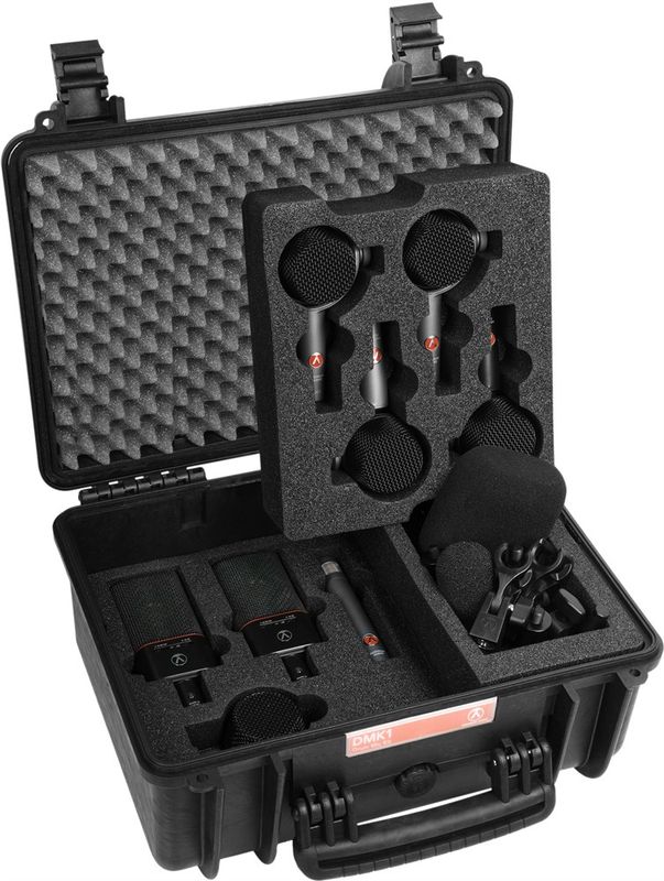 Austrian Audio DMK1 The Ultimate Drum Microphone Kit incl 1× OC-B6, 2× OC18, 1× CC8, 3× OC7, 1× OD5 plus accessories