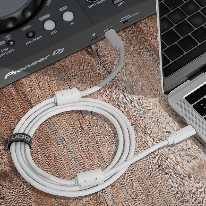 UDG Gear Ultimate Audio Cable USB 3.2 C-C White Straight 1,5 m