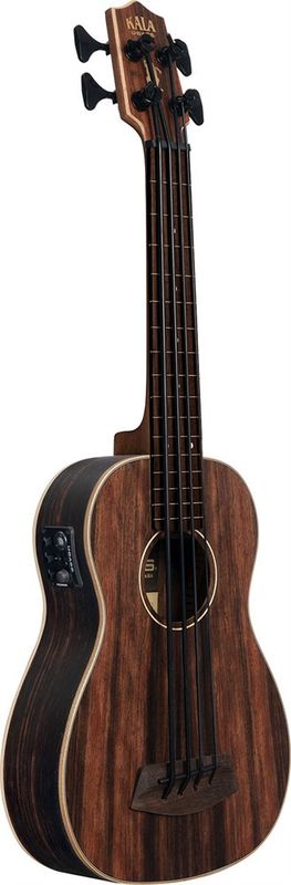 Kala UBASS-EBY-FL. Ebony U-Bass Fretless m. Bag