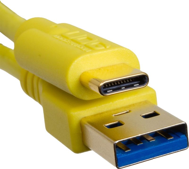 UDG Gear Ultimate Audio Cable USB 3.0 C-A Yellow Straight 1,5 m