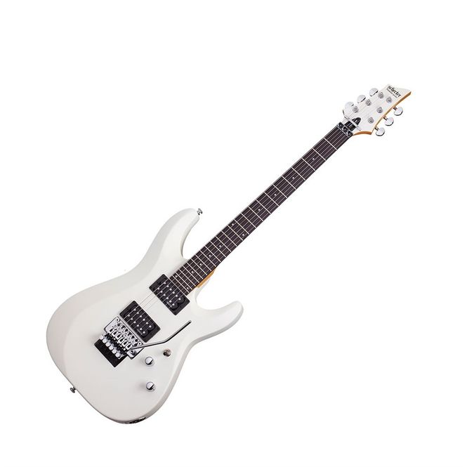 Hovedbilde Schecter C-6 Deluxe Floyd Rose Satin White