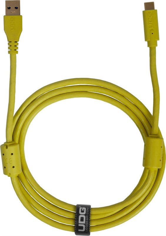 UDG Gear Ultimate Audio Cable USB 3.0 C-A Yellow Straight 1,5 m