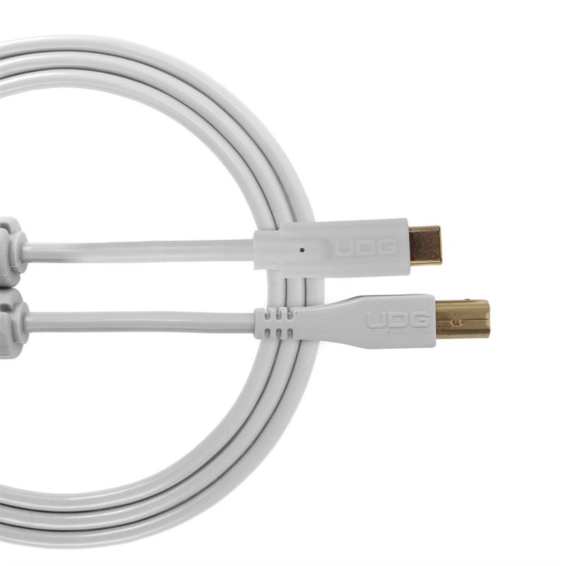 UDG Gear Ultimate Audio Cable USB 2.0 C-B White Straight 1,5 m