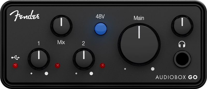 Fender Studio AudioBox GO - 2x2 audio interface, USB-C, 24-bit/96 kHz