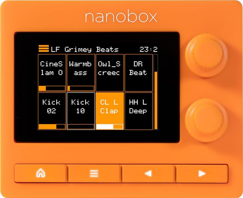 1010music Nanobox Tangerine - Compact streaming sampler