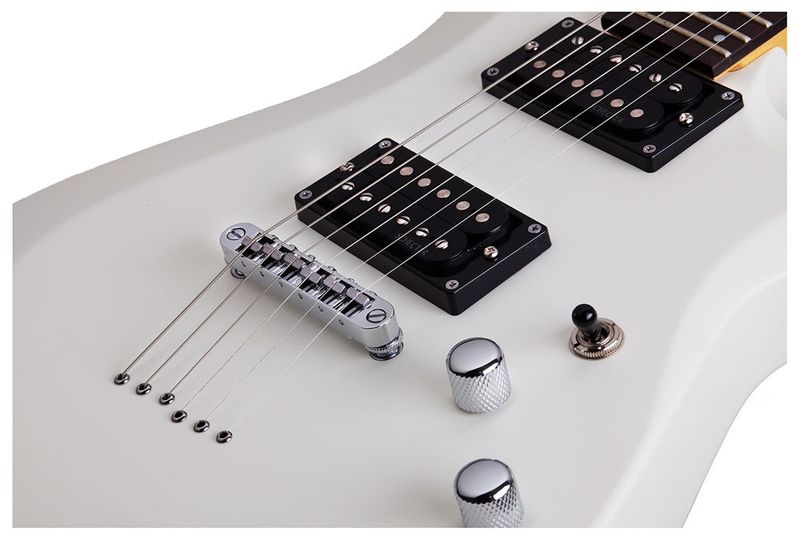 Schecter C-6 DELUXE Satin White