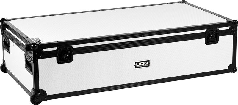 UDG Gear Ultimate DJ Podium Workstation Flightcase White