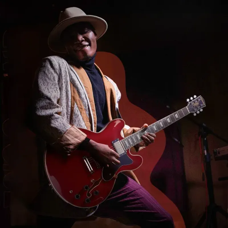 Donner DJP-1000R el-gitar red