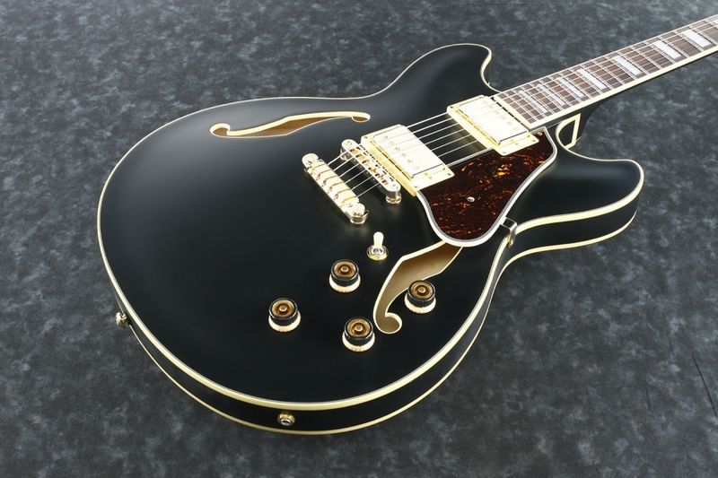 Ibanez AS73G-BKF Black Flat