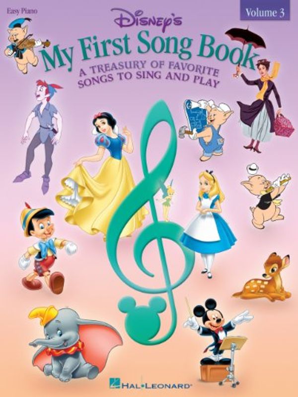  Disney My first songbook vol 1-4 Notepakke