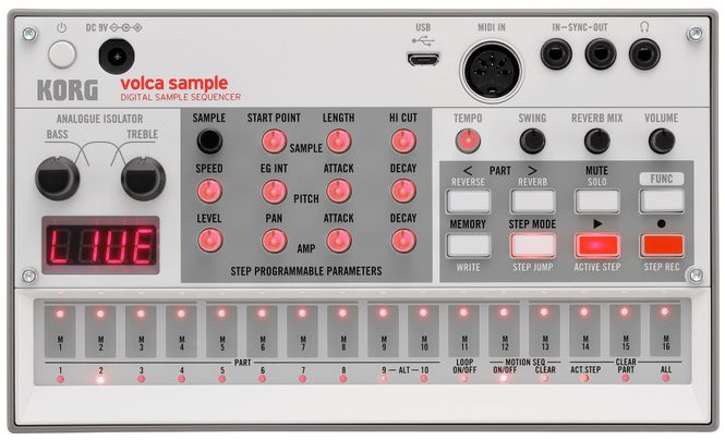 Hovedbilde KORG Volca SAMPLE - Next Generation