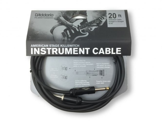 Hovedbilde Daddario PW-AMSK-15, Inst.kabel 4,5m Kill-switch ...