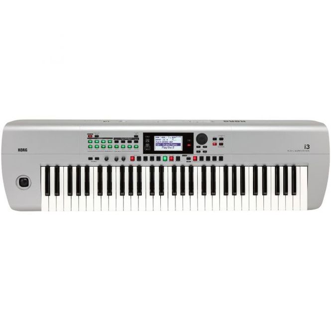 Hovedbilde KORG i3-MS Music Workstattion, Matt Silver
