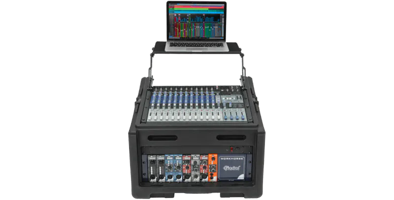 SKB Cases 1SKB-R104W 10 x 4 Compact Rolling Rig