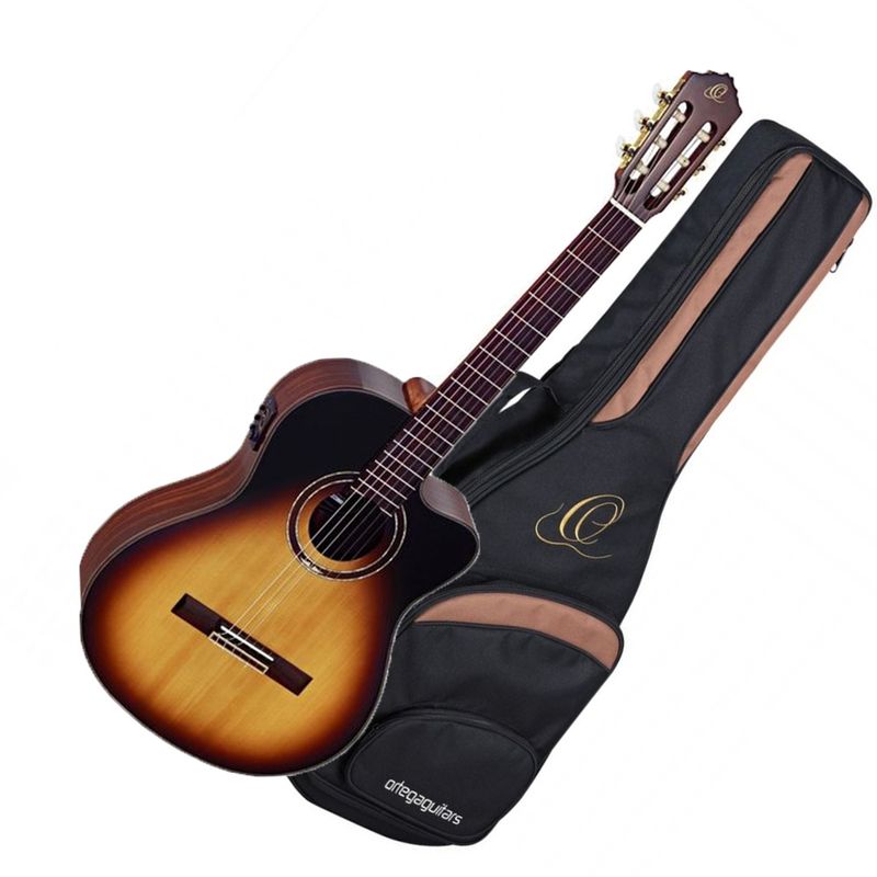 Ortega RCE158SN-TSB Tobacco Sunburst m/bag