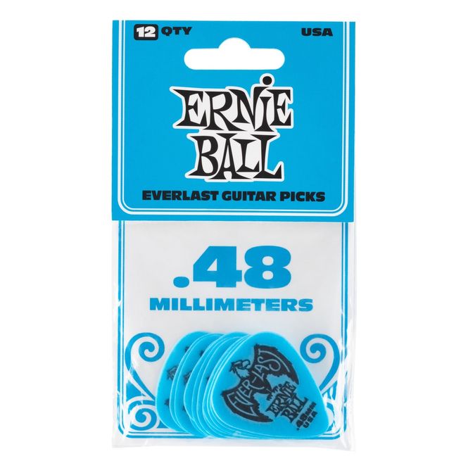 Hovedbilde Ernie Ball EB-9181 EVERLAST .48mm Blue 12stk