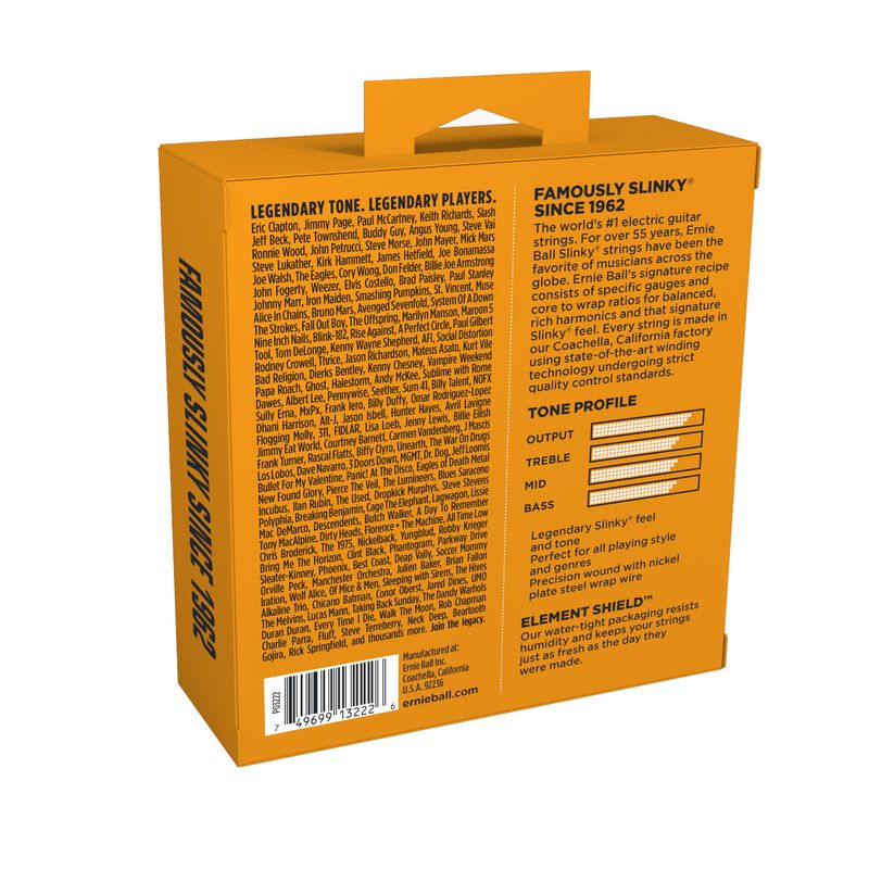 Ernie Ball 3222 - 3-pack Hybrid Slinky