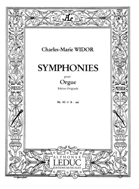 Hovedbilde Symphonie for Organ No.6 Op.42 No.2
