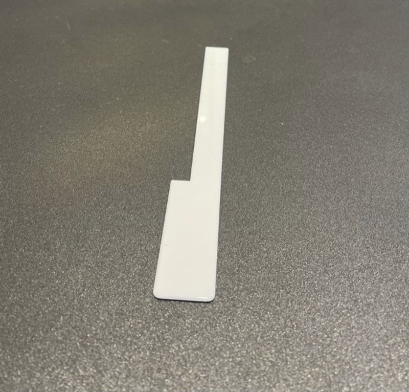 Tangentbelegg Acryl, Uten Front ,Tangent "H"