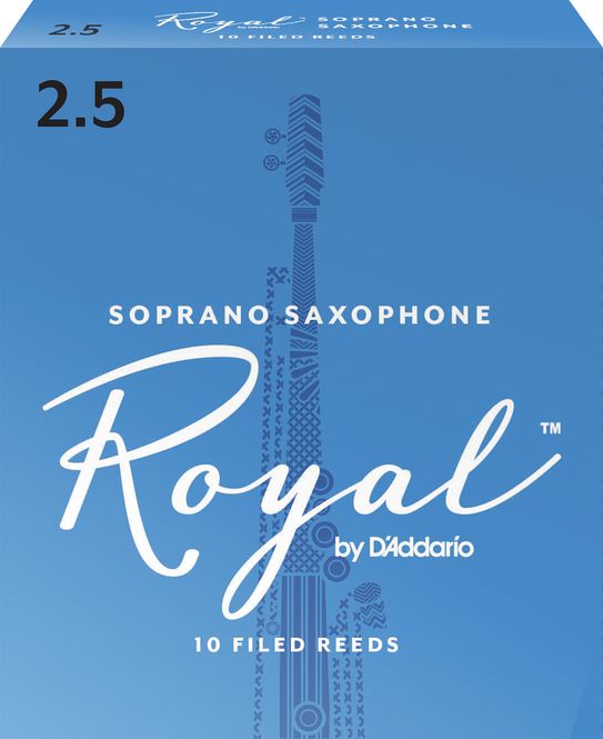 Hovedbilde Daddario Royal RIB1025 Sopran Sax 10-p 2.5 Fliser