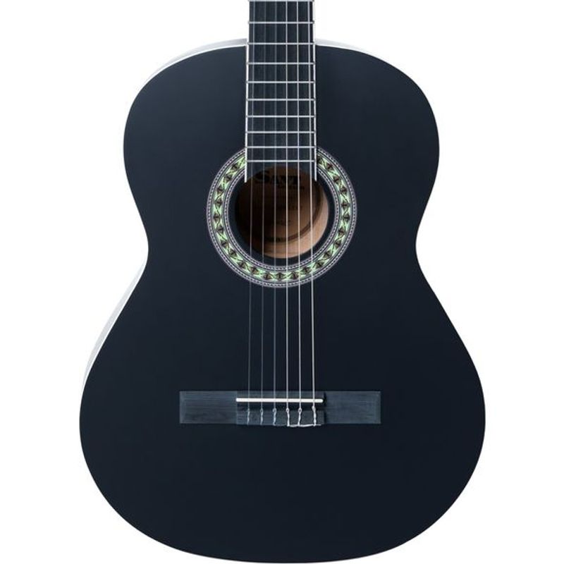 Sant Guitars CL-50L SBK spansk gitar, venstrehendt black