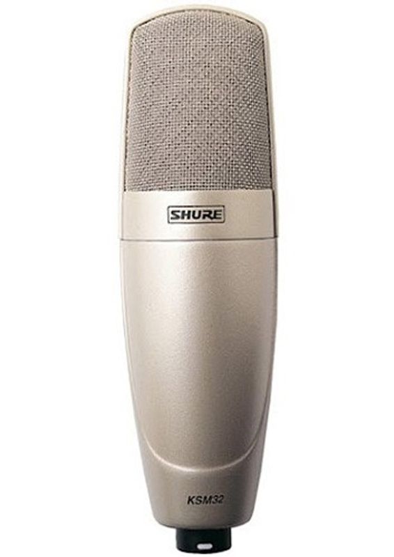 Shure KSM32SL Cardioid Studio Condenser Mic (Champagne)
