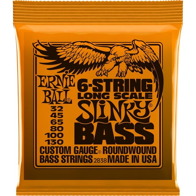 Hovedbilde Ernie Ball 2838 6-String Bass Slinky Nickel