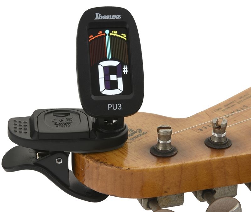Ibanez PU3-BK Clip tuner