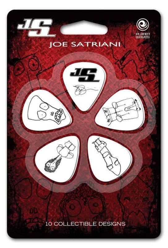 DAddario 1CWH2-10JS Joe Satriani Pick Set Light 10stk